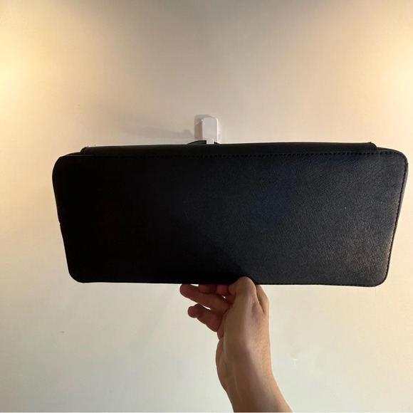 KATE SPADE Halsey Tote Leather Textured Large Exterior Pocket Shoulder Bag - Picture 8 of 15